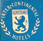 El Ponce Inter-Continental Hotel Branding Logo 1960