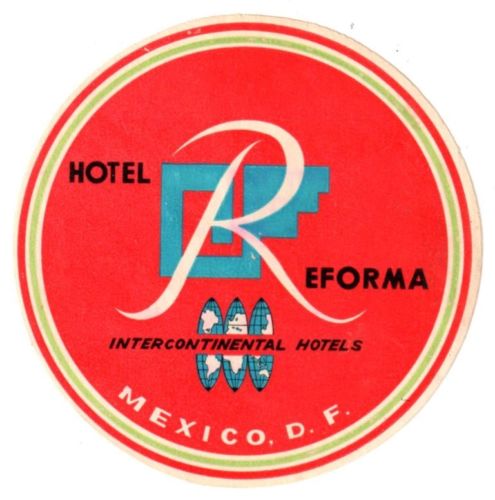Reform Inter-Continental Hotel Branding Logo 1960